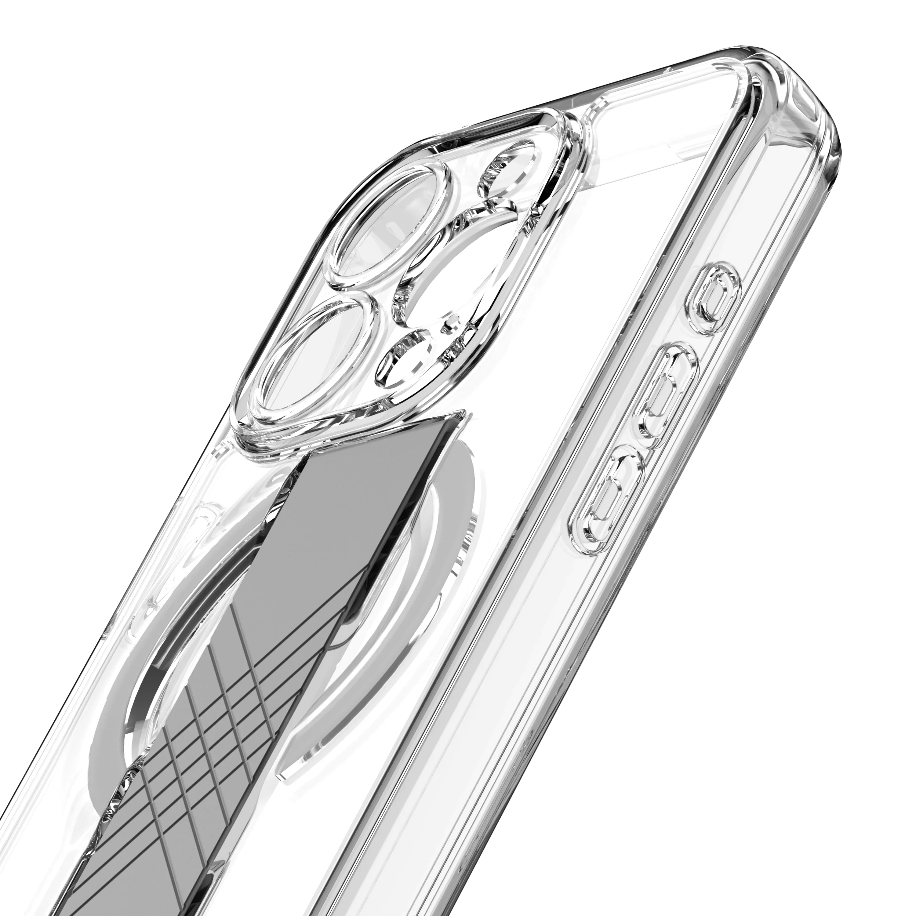 Itskins Avana Grip-It iPhone 15 Pro Max Magsafe Cover - Clear - Tashqila Itskins Avana Grip-It iPhone 15 Pro Max Magsafe Cover - Clear - Tashqila